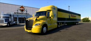 ATS Mod: SCS Trailer MY Flower Skin 1.51 (Image #3)