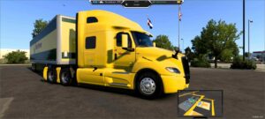 ATS Mod: LT Skin SKY Ryse CAB MY Flower 1.51 (Featured)