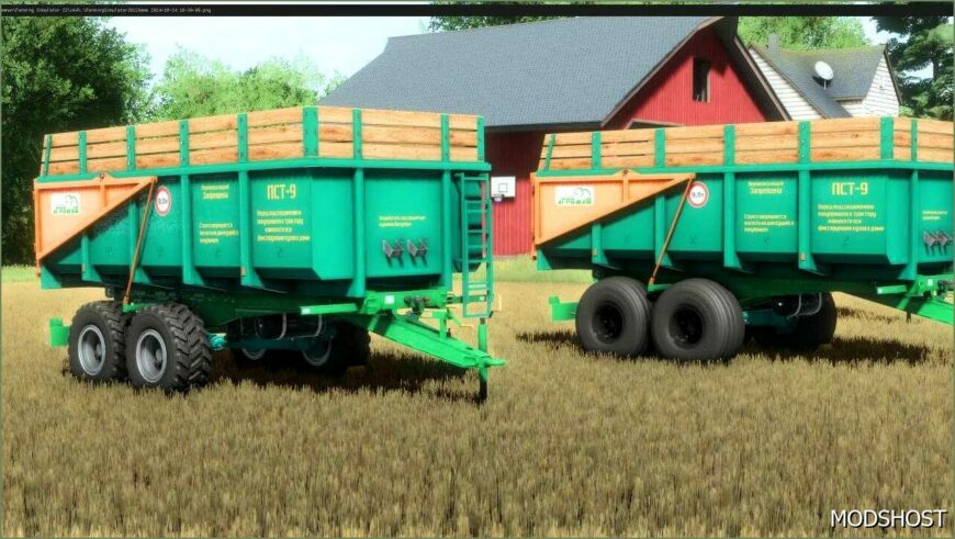 FS22 Trailer Mod: PST9 (Featured)