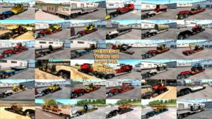 ATS Overweight Mod: Trailers and Cargo Pack by Jazzycat V6.1.4 (Featured)