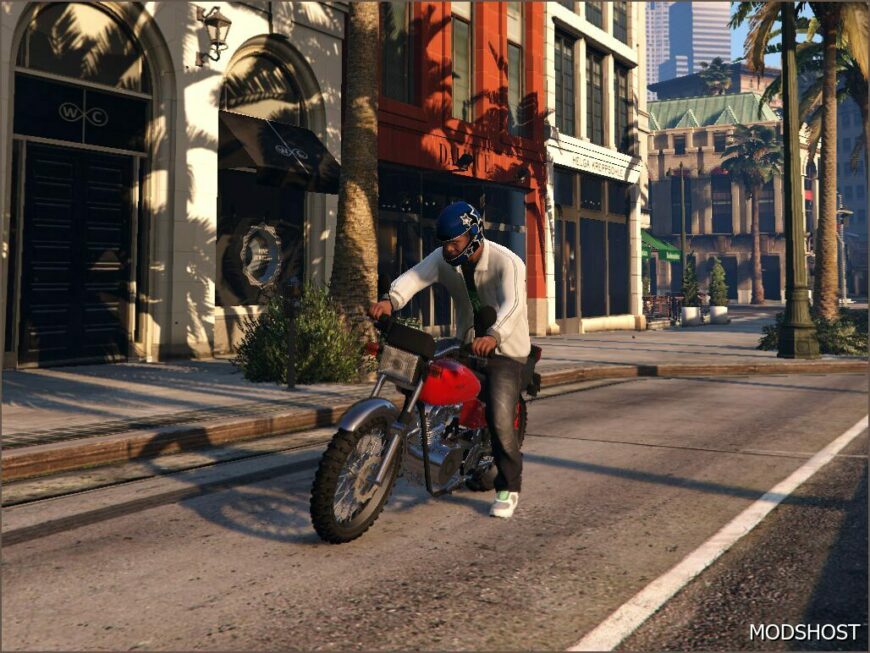 GTA 5 Honda Vehicle Mod: CG125 Replace (Featured)