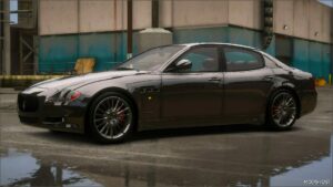 GTA 5 Maserati Vehicle Mod: Nfshp: 2009 Maserati Quattroporte Sport GT S Add-On | Template (Image #3)