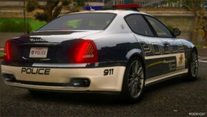 GTA 5 Maserati Vehicle Mod: Nfshp: 2009 Maserati Quattroporte Sport GTS Scpd Add-On | NON ELS | Sounds | Template (Featured)