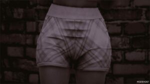 GTA 5 Player Mod: High Waisted Shorts for MP Female (Image #3)