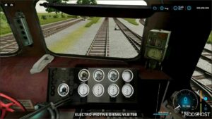 FS22 Vehicle Mod: Freight Locomotives Tevz VL8 (509 / 514 / 758) (Image #2)