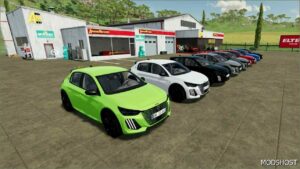 FS22 Peugeot Car Mod: E208 2024 (Image #2)