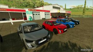 FS22 Peugeot Car Mod: E208 2024 (Image #4)