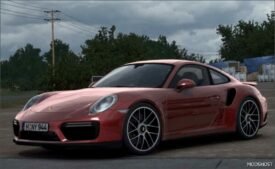 ATS Realistic Car Mod: Porsche 991.2 911 Turbo S 2016 V1.9 1.52 (Featured)