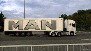 ETS2 Krone Mod: Skin MAN Krone Cool Liner 23 10 2024 1.53 (Featured)