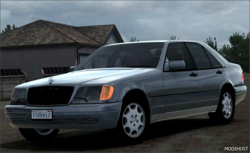 ATS Mercedes-Benz Car Mod: W140 S-Class S600 V1.6 1.52 (Featured)