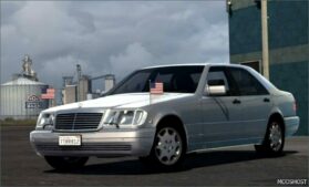 ATS Mercedes-Benz Car Mod: W140 S-Class S600 V1.6 1.52 (Image #3)