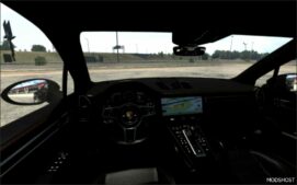 ATS Porsche Car Mod: Cayenne Turbo 2022 E3 V1.4 1.52 (Image #5)