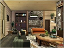 Sims 4 House Mod: The Autumn Cabin (Image #8)