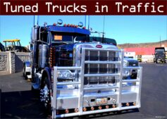 ATS Trafficmaniac Mod: Tuned Truck Traffic Pack by Trafficmaniac V3.3.4 (Featured)