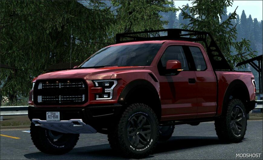 ATS Ford Car Mod: F-150 Raptor 2017 V2.4 1.53 (Featured)