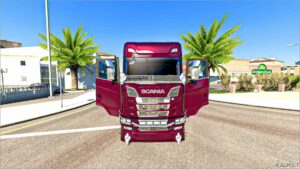 ETS2 Scania Mod: Door Opener Mod 1.52 (Featured)