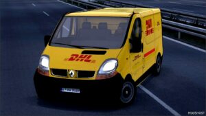 ETS2 Renault Car Mod: Trafic 2013 V1.6 1.52 (Image #2)