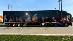 ETS2 Mod: Halloween in Traffic (Image #2)