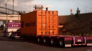 ATS Reefer Mod: MAX Atlas Container Trailer 1.52 (Image #2)