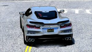 GTA 5 Corvette Vehicle Mod: 2024 Corvette C8 E-Ray Add-On (Image #3)