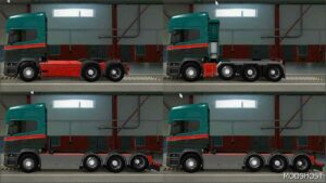 ETS2 Truck Mod: Spectransgroup 8X2/8X4 V5.5 1.52 (Image #2)