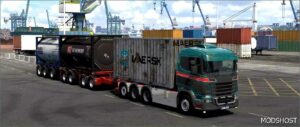 ETS2 Truck Mod: Spectransgroup 8X2/8X4 V5.5 1.52 (Image #4)