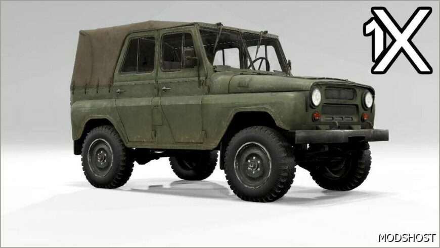 BeamNG SUV Car Mod: UAZ-469 0.33 (Featured)