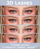 Sims 4 Makeup Mod: Lashes 1 (Featured)