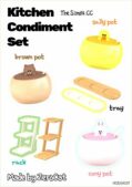 Sims 4 Object Mod: Linefriends Kitchen Condiment SET Part I (Featured)