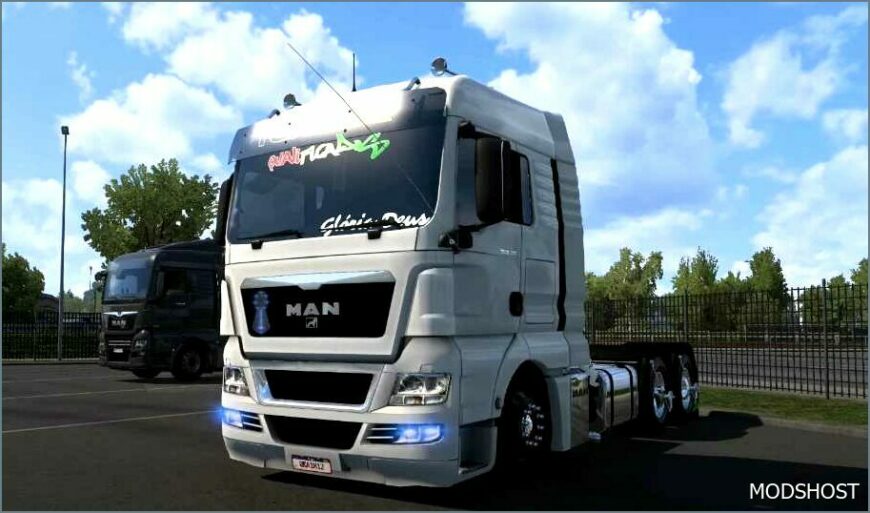 ETS2 MAN Truck Mod: TGX 1.52 (Featured)