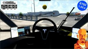 ETS2 Tesla Mod: Semi Truck 1.52 (Image #2)