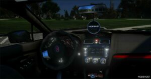 GTA 5 Police Vehicle Mod: Subaru WRX STI S209 Police Modern Lights (Image #3)