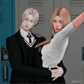 Sims 4 Sim Mod: Couple Poses (Image #3)