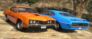 GTA 5 Vehicle Mod: 1970 Mercury Cyclone Spoiler Add-On | Lods | Template | Vehfuncs V (Featured)