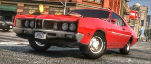 GTA 5 Vehicle Mod: 1970 Mercury Cyclone Spoiler Add-On | Lods | Template | Vehfuncs V (Image #2)