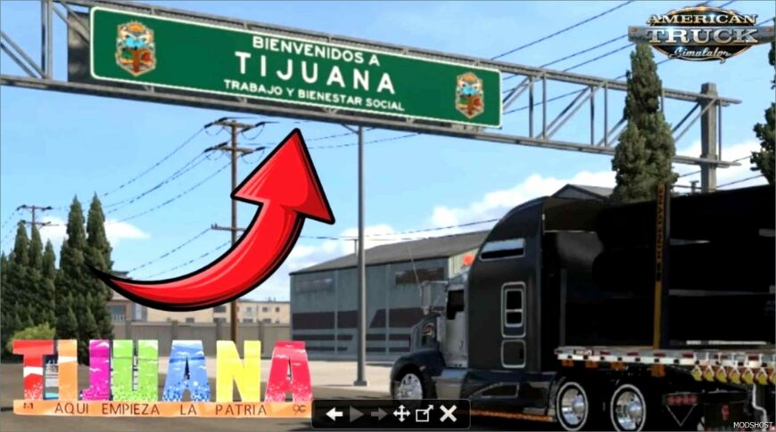 ATS Mod: Tijuana Map V1.1.1 (Featured)