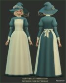 Sims 4 Female Clothes Mod: Halloween SET (Featured)