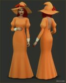 Sims 4 Female Clothes Mod: Halloween SET (Image #3)