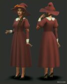 Sims 4 Female Clothes Mod: Halloween SET (Image #4)