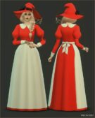 Sims 4 Female Clothes Mod: Halloween SET (Image #6)