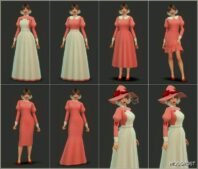 Sims 4 Female Clothes Mod: Halloween SET (Image #7)