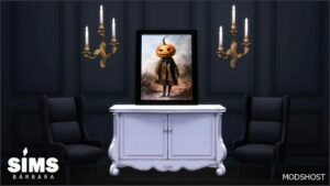 Sims 4 Object Mod: Autumn Halloween OIL Paintings (Image #5)