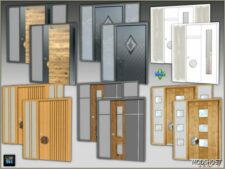 Sims 4 Object Mod: Front Doors (Featured)