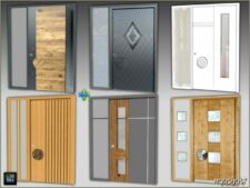 Sims 4 Object Mod: Front Doors (Image #5)