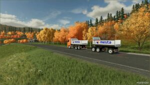 FS22 Mod: Zetterbergs 3 Axle Trailer Pack V1.0.0.4 (Image #2)