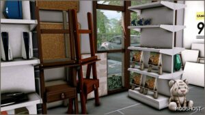 Sims 4 House Mod: Multilot Store (CC) (Image #10)