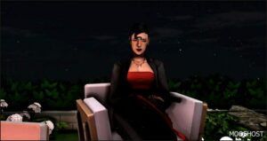 Sims 4 Female Sim Mod: Mcveigh (Image #2)