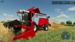 FS22 Massey Ferguson Combine Mod: 7278 (Image #3)