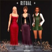 Sims 4 Female Clothes Mod: Ritual Collection (Featured)