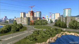 ETS2 Russia Map Mod: Trans-Siberian Truckway V1.3A (Featured)